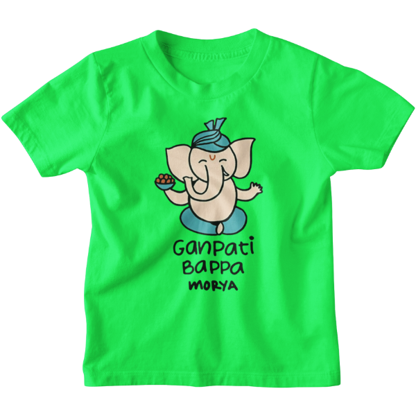 Ganpati Bappa Unisex Kids T-Shirt