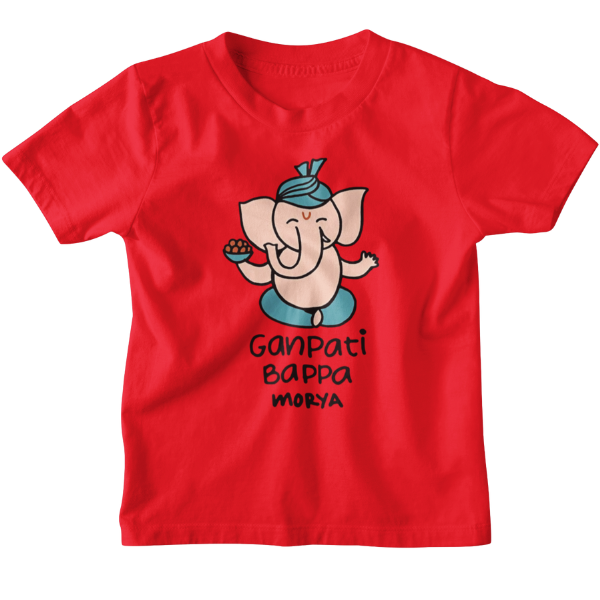 Ganpati Bappa Unisex Kids T-Shirt