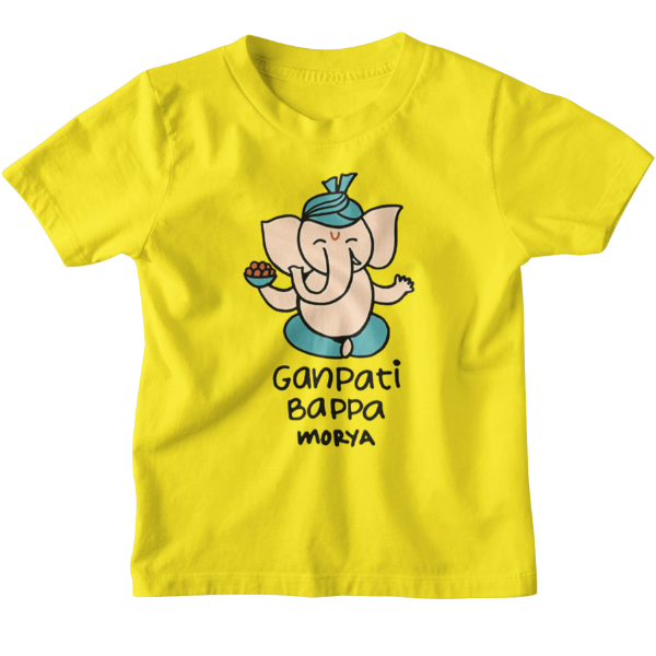 Ganpati Bappa Unisex Kids T-Shirt