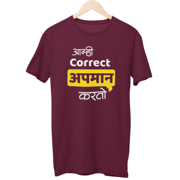 Correct Apamaan Unisex Regular T-Shirt