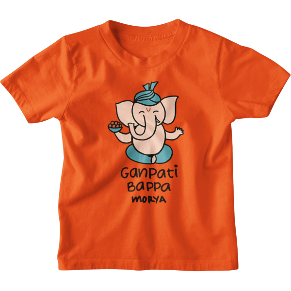 Ganpati Bappa Unisex Kids T-Shirt